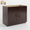 Shaker Espresso Base Cabinet with Double Doors & Single Drawer/Double Doors and Drawers