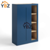 1 Navy Blue Shaker 30″ 36″ 42″H Wall Blind Cabinet