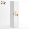 1 Frameless Gloss White Tall Pantry Cabinet with 4 Doors 24″W/with 4 Doors 30″W/2 Doors