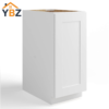 White Shaker Base Cabinet Single Door Full Height
