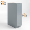 Gray Shaker Base Spice Cabinet with 5 Drawers/Gray Shaker Base Tray