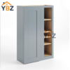 1 Gray Shaker 30″ 42″ H Wall Blind Cabinet