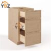 2 Slim Oak Shaker Two/Three Drawers Base