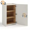 Dove White Slim Shaker 30″36″42″H Single Door Wall Cabinet