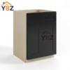 Black Shaker Single Vanity Sink Base Cabinet