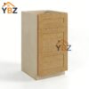2 Treasure Chest Shaker Vanity Three Drawer Base Cabinet