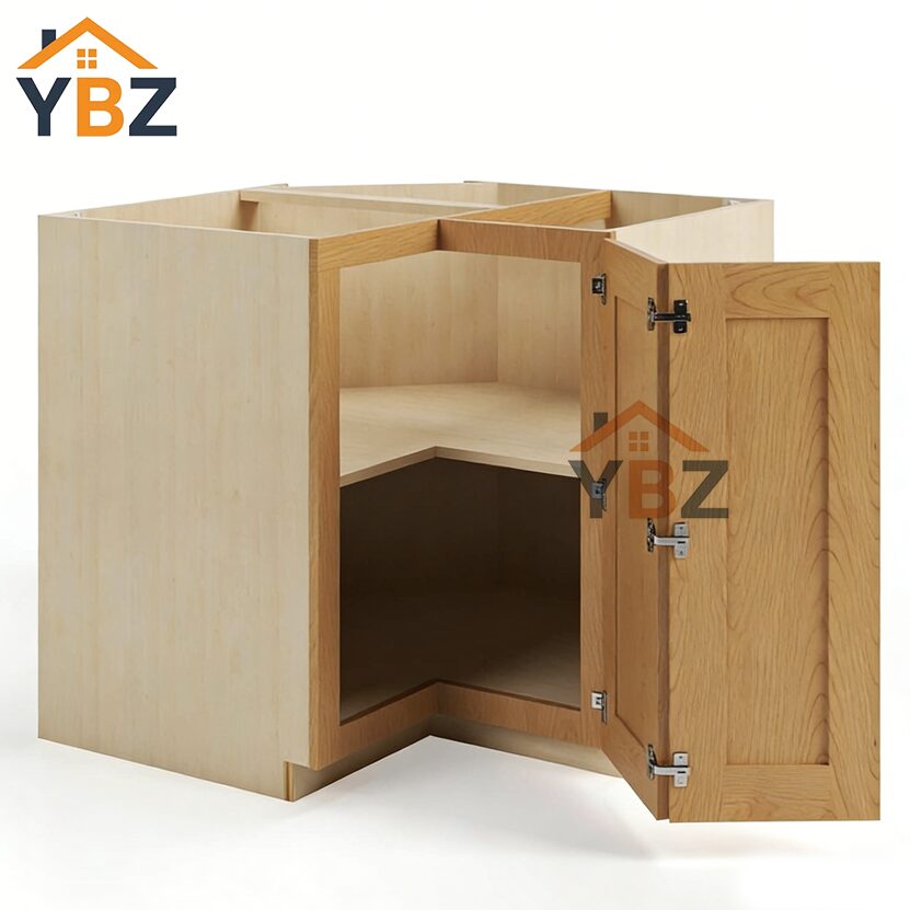 2 Treasure Chest Shaker Easy Reach Base Cabinet