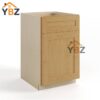2 Treasure Chest Shaker Base Cabinet with Single Door & Drawer