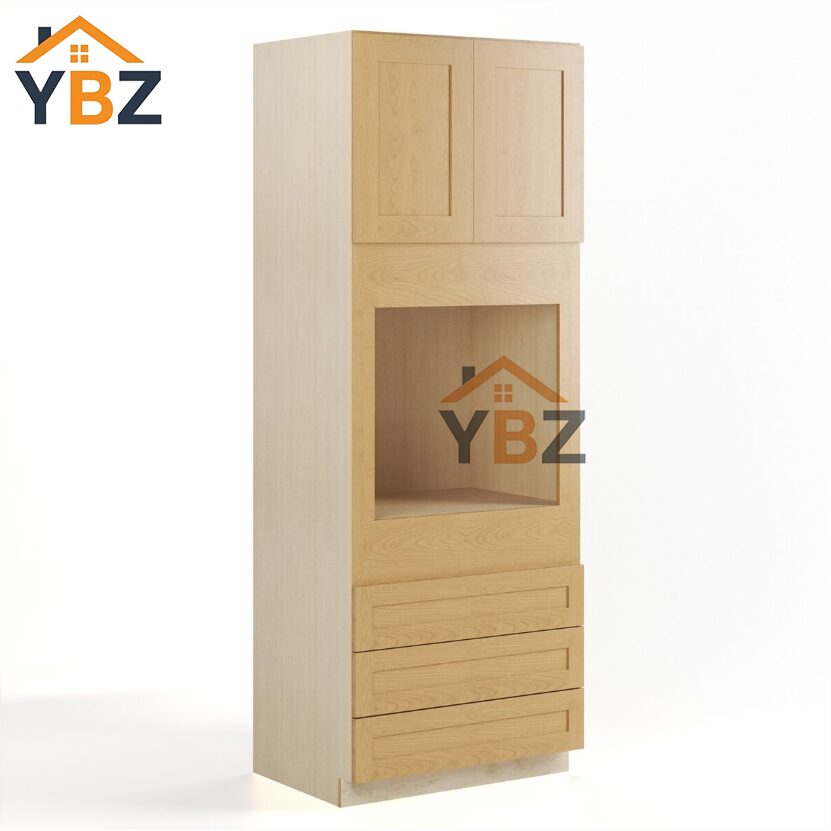 2 Treasure Chest Shaker 30″ 33″ W Oven Pantry Cabinet