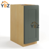 Green Shaker Base Cabinet – Full Height Door