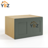 2 Green Shaker 30″ 33″ 36″W Refrigerator Wall Cabinet 24″ Deep