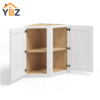 2 White Shaker Base End Cabinet