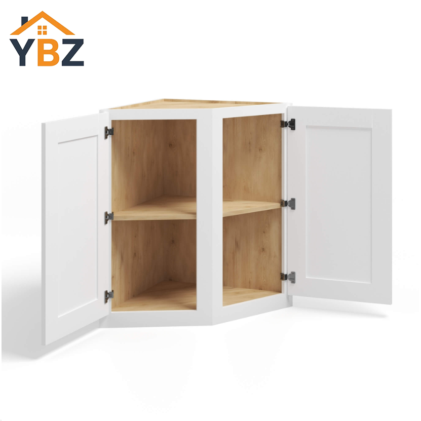2 White Shaker Base End Cabinet