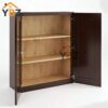 Shaker Espresso 30″ 36″ 42″ H Double Door Wall Cabinet