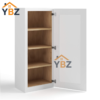 White Shaker 30″ 36″ 42″ H Single Door Wall Cabinet