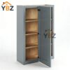 2 Gray Shaker 30″ 42″ H Wall Blind Cabinet