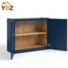 Navy Blue Shaker 15″18″24″ 36″ H Double Door Wall Cabinet