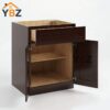 Shaker Espresso Base Cabinet with Double Doors & Single Drawer/Double Doors and Drawers