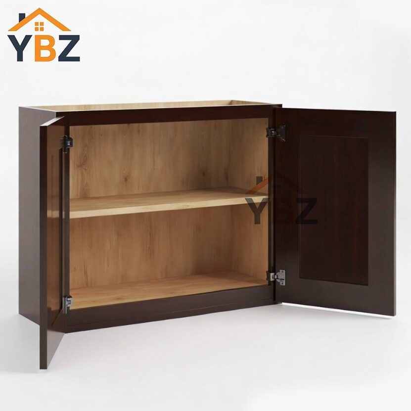 Shaker Espresso12″15″18″ 24″ H Double Door Wall Cabinet