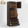 Shaker Espresso 30″33″ W Oven Pantry Cabinet with Three Drawers