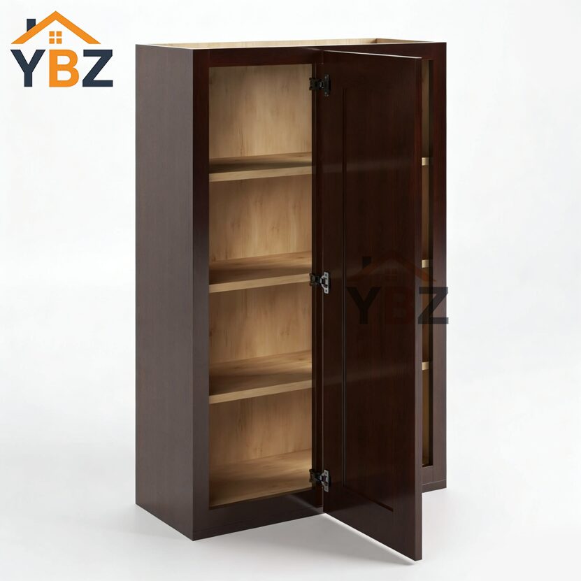 2 Shaker Espresso30″ 36″ 42″ H Wall Blind Cabinet