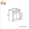 3 Gray Shaker Single Vanity Sink Base Cabinet