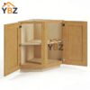 Treasure Chest Shaker Base End Cabinet