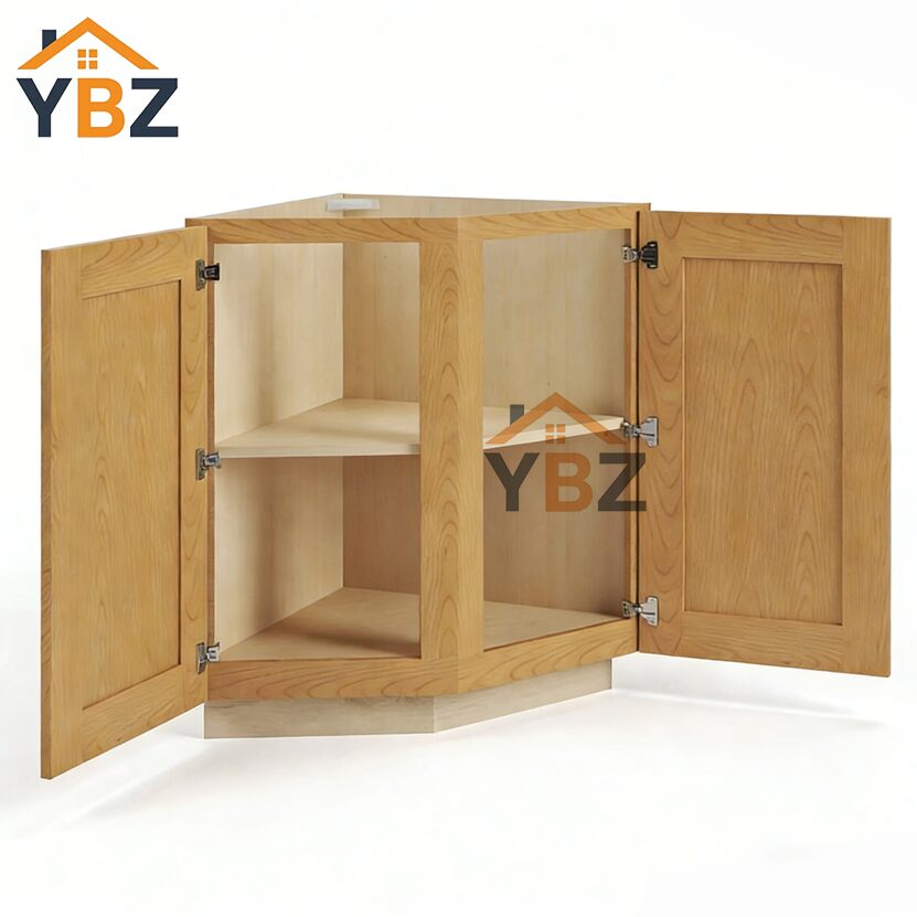 Treasure Chest Shaker Base End Cabinet