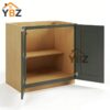 Green Shaker Base Cabinet – Full Height 2 Doors
