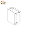 White Shaker Base Cabinet Single Door Full Height