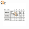 4 Frameless Gloss White Blind Corner Wall Cabinet