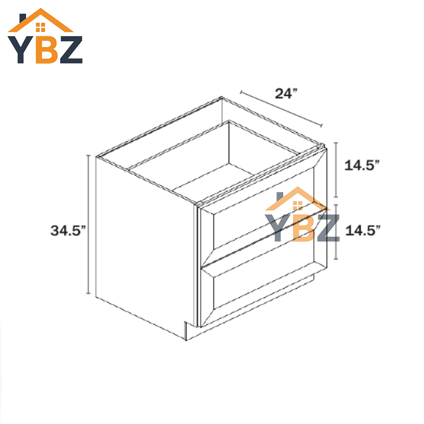 4 Treasure Chest Shaker Two Drawer Base