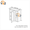 Treasure Chest Shaker 30″36″42″ H Wall Blind Cabinet