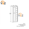 4 Green Shaker18″ 24″ 30″ W Utility Pantry Cabinet