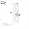 4 Treasure Chest Shaker 18″24″30″ W Utility Pantry Cabinet