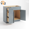 Gray Shaker 30″ 36″ W Vanity Combo with Drawers