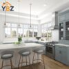 Gray Shaker Vanity Three Drawer Base Cabinet available in 5 sizes.