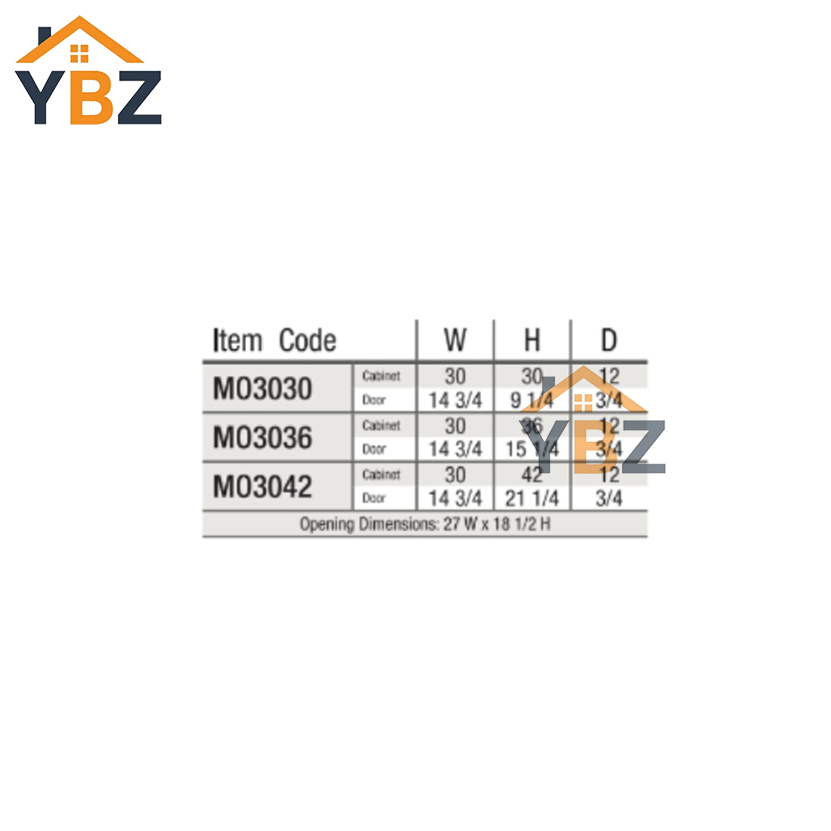 Green Shaker Microwave Wall Cabinet