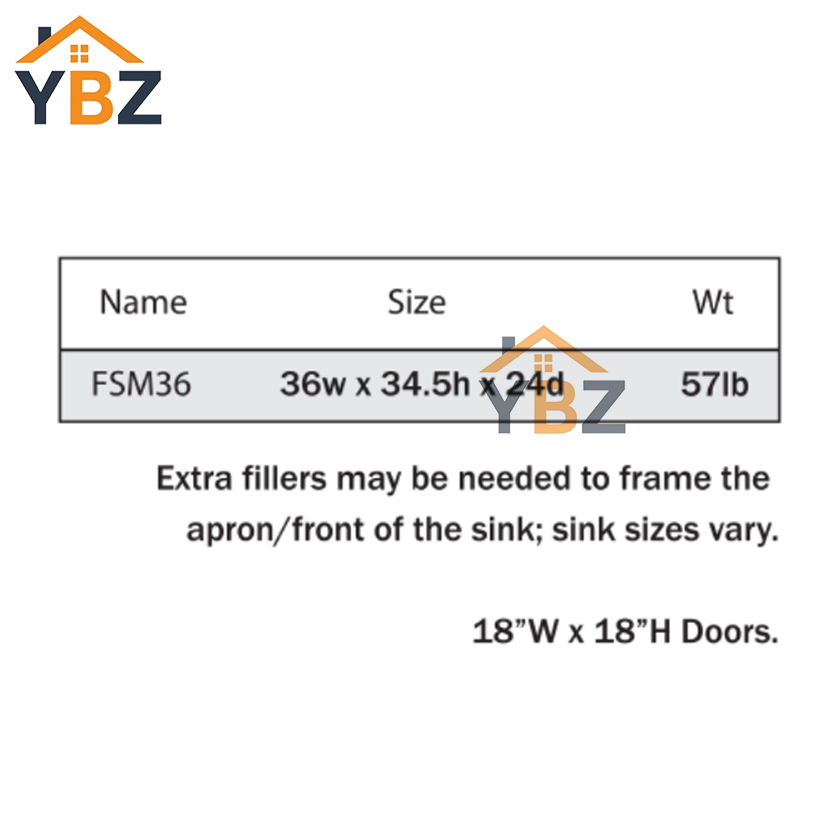 5 Slim Shaker Green Farm House Sink Base Cabinet