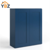 Navy Blue Shaker 15″18″24″ 36″ H Double Door Wall Cabinet