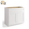White Shaker Single /Double Vanity Sink Base Cabinet