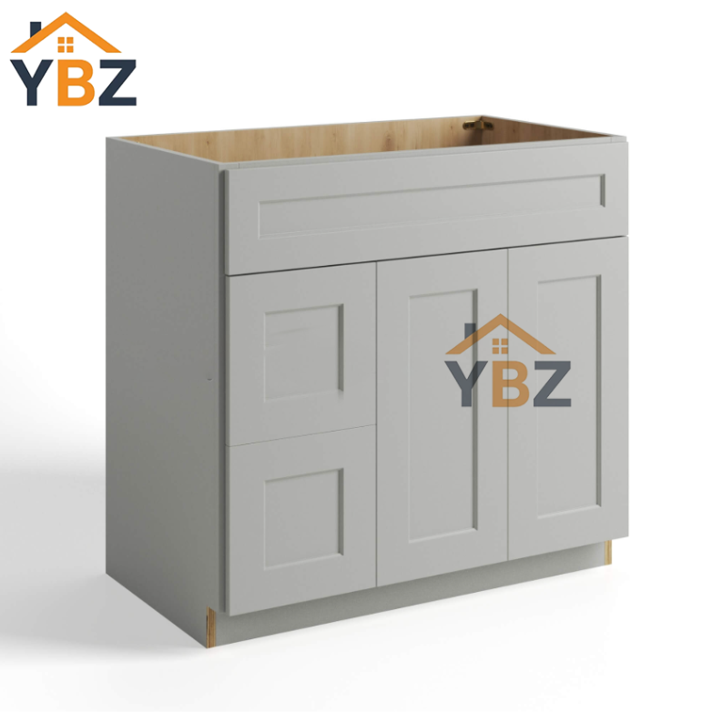 Dorian Gray Shaker Vanity Sink Base Combo 30″W；36″W；42″W；48″W；60″W