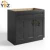 Charcoal Black Shaker Vanity Sink Base Combo 30″W；36″W； 48″W；60″W