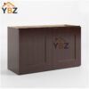 Shaker Espresso12″15″18″ 24″ H Double Door Wall Cabinet