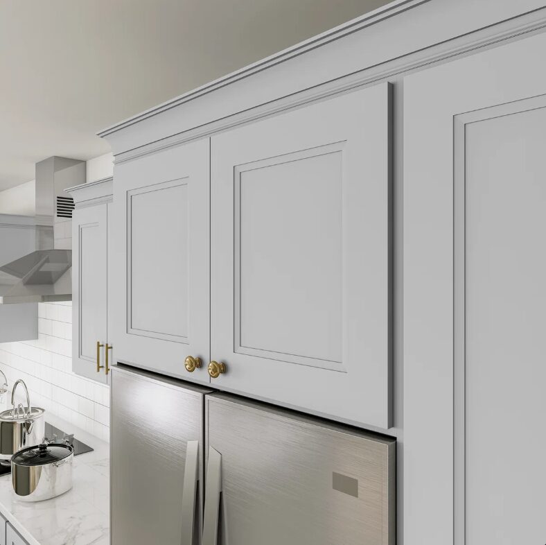 Modern Soft White Shaker Wall Cabinet for Whole Kitchen Cabinet Remodel & Matching Sets
