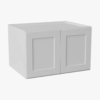 Modern Light Gray Shaker Wall Cabinet for Matching Full Kitchen Cabinet Remodel