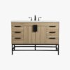 10 Modern Farmhouse Single Sink Wood Bathroom Vanity Cabinet