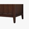 11 42" Classic Espresso Wood Bathroom Vanity with Natural Stone Countertop