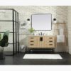 11 Modern Farmhouse Single Sink Wood Bathroom Vanity Cabinet