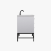 Modern Single Sink White Bathroom Vanity Cabinet